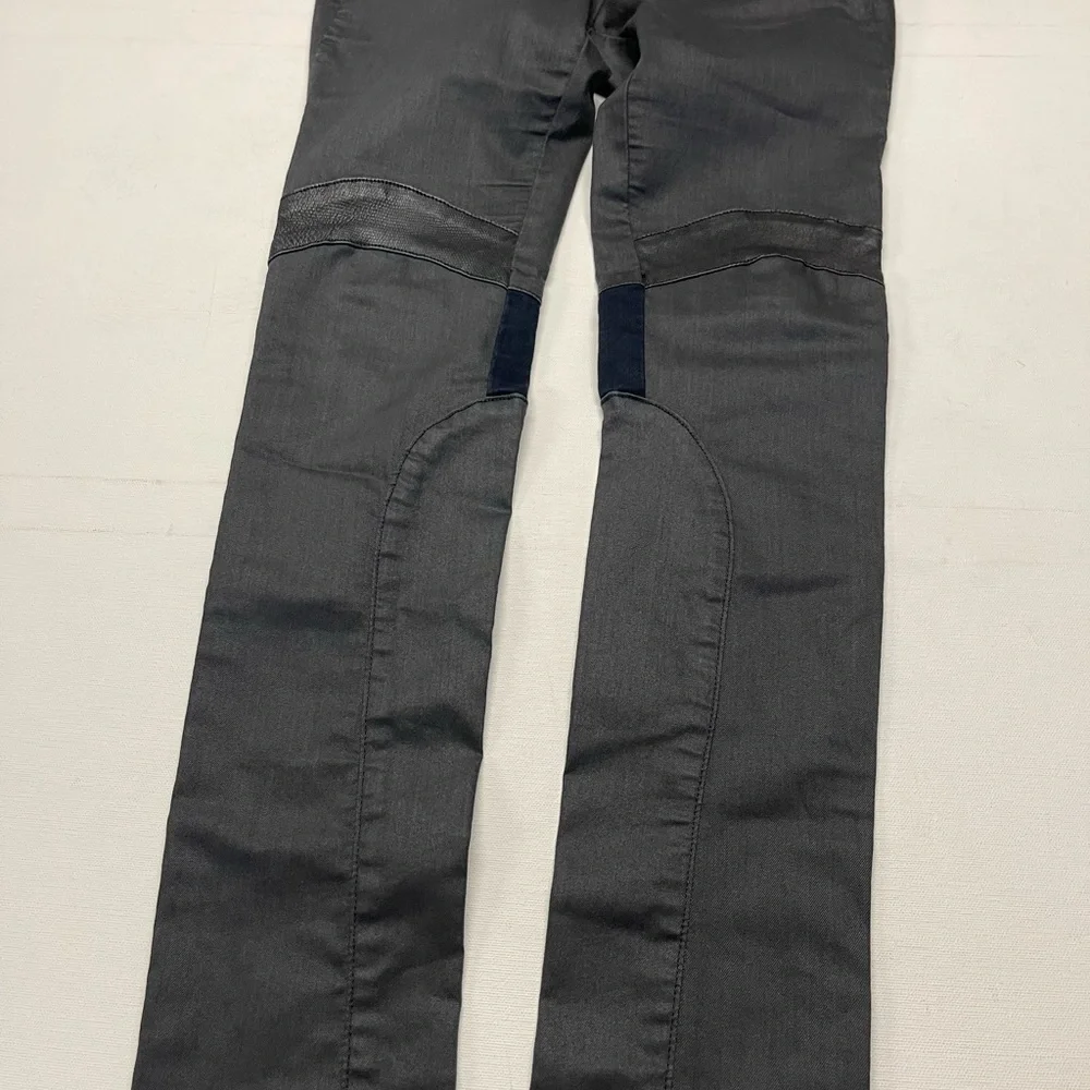 Rag & Bone jeans womens size 26 gray‎ blue lamb skin - Picture 5 of 16